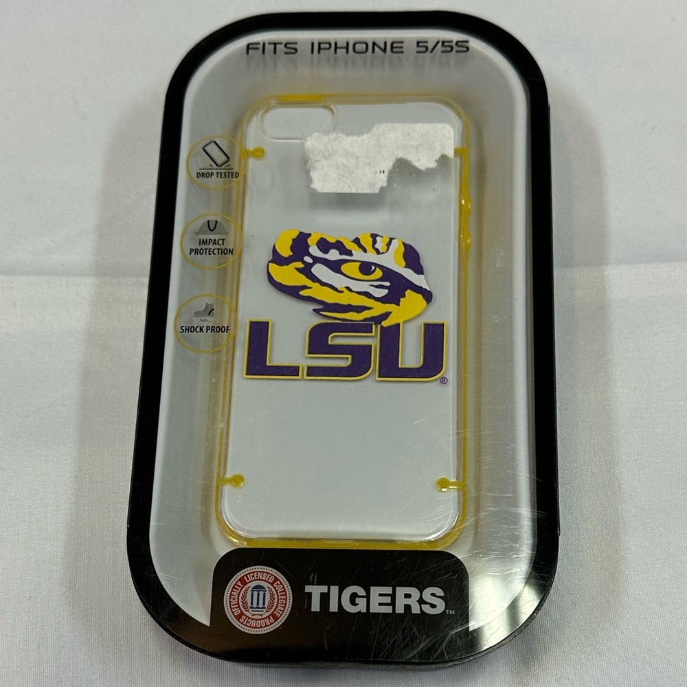 LSU iPhone 5/5S NCAA Case Officially Licensed Collegiate Product NIB - Picture 2 of 5